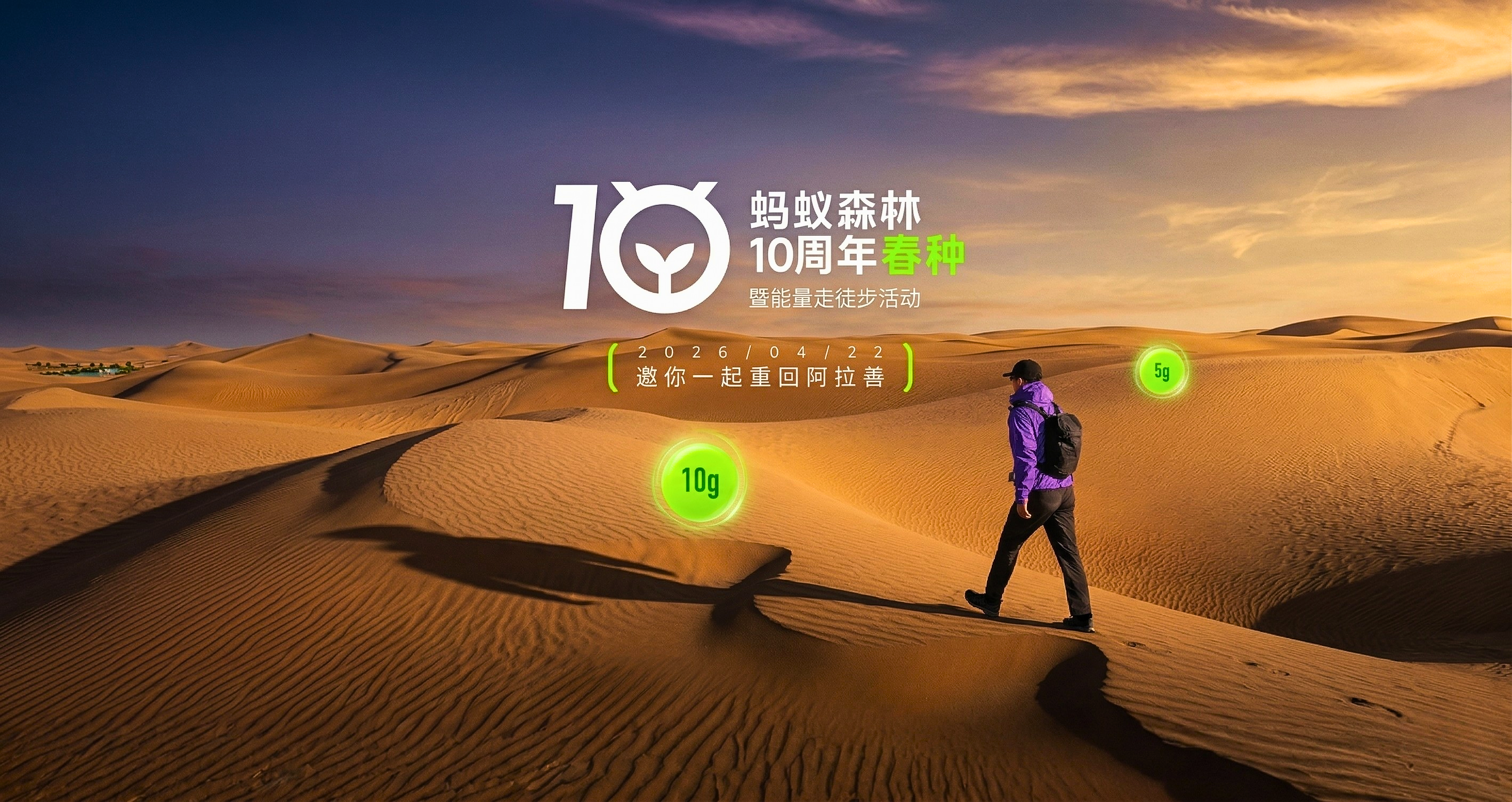 蚂蚁森林10周年春种